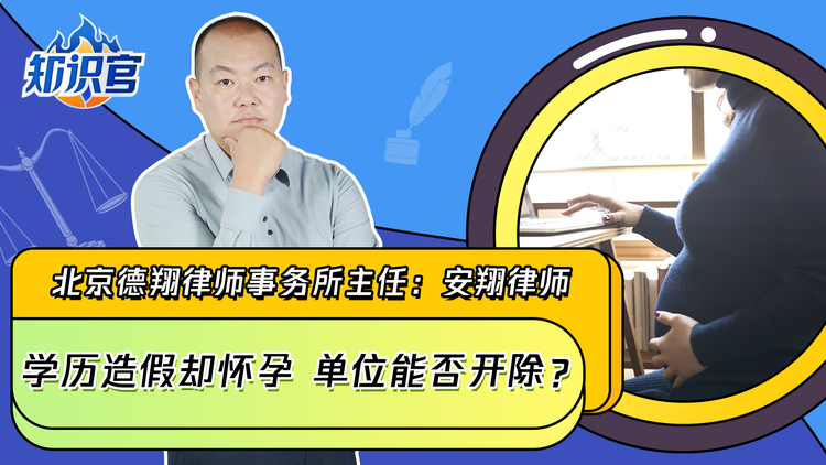 腾讯特约视频 丨学历造假却怀孕，单位能否开除？